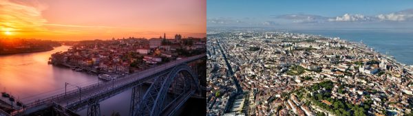 lisbon and porto